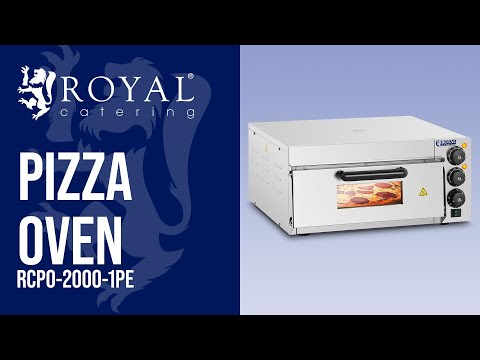 video - Pizza Oven - 1 chamber - 2,000 W
