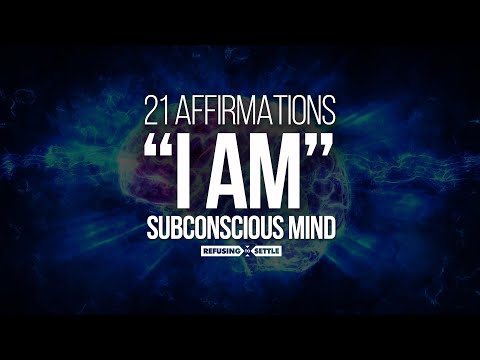 "I AM" Affirmations | 21 Most POWERFUL Affirmations to Reprogram Subconscious Mind (TRY FOR 21 DAYS)