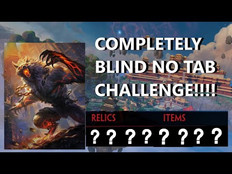 COMPLETELY BLIND NO TAB NO DEBUFF CHALLENEGE - Grandmasters Ranked 1v1 Duel - SMITE