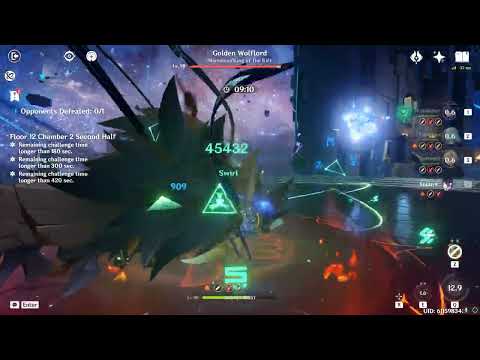 Scaramouche Vs Golden Wolflord easy clear