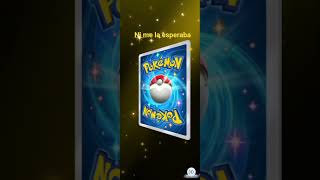 Pokémon TCG poket #pokemon #pokemoncards #cartadorada