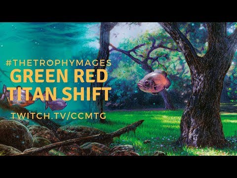 Modern Green Red Titanshift: #TheTrophyMages