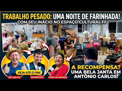 ​O TRABALHO QUE VIRA FESTA: A TRADIÇÃO DA FARINHADA EM ANTÔNIO CARLOS! 🪵🥘