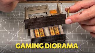 Monday Live Build: Creating a Gaming Diorama