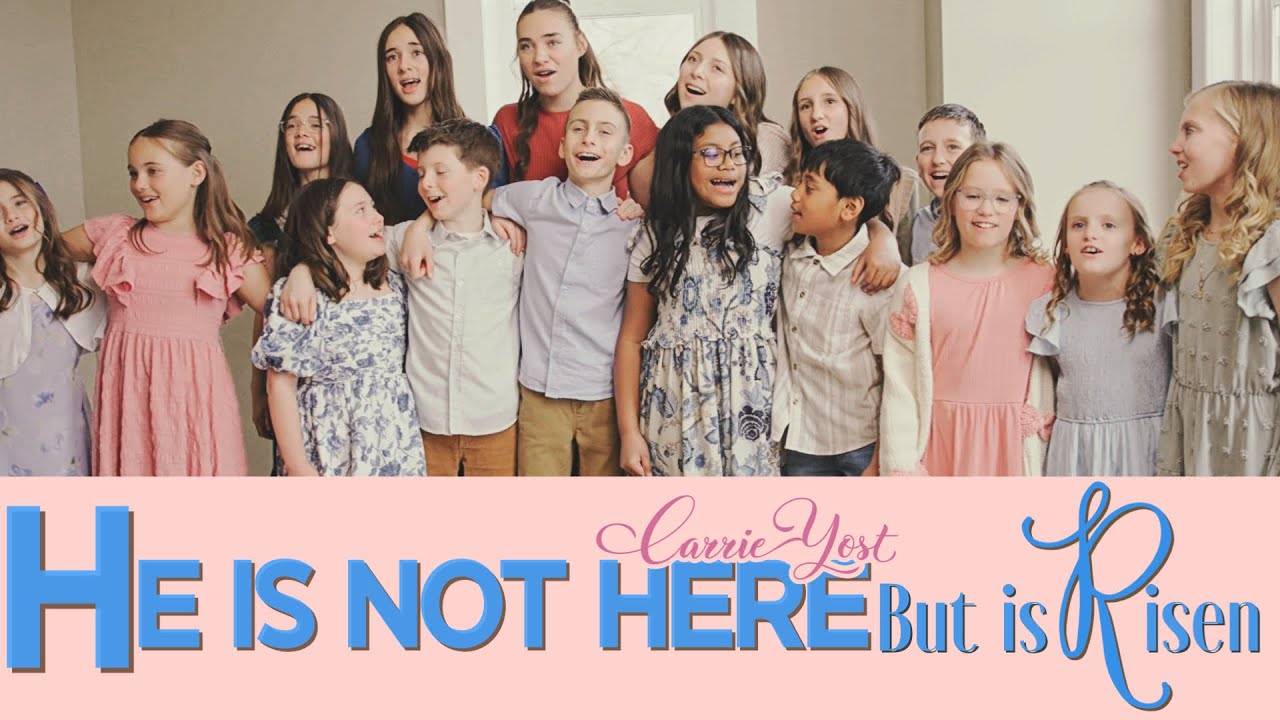 'He Is Not Here' | Kids Easter Song gives Hope through the Resurrection of Jesus the Christ