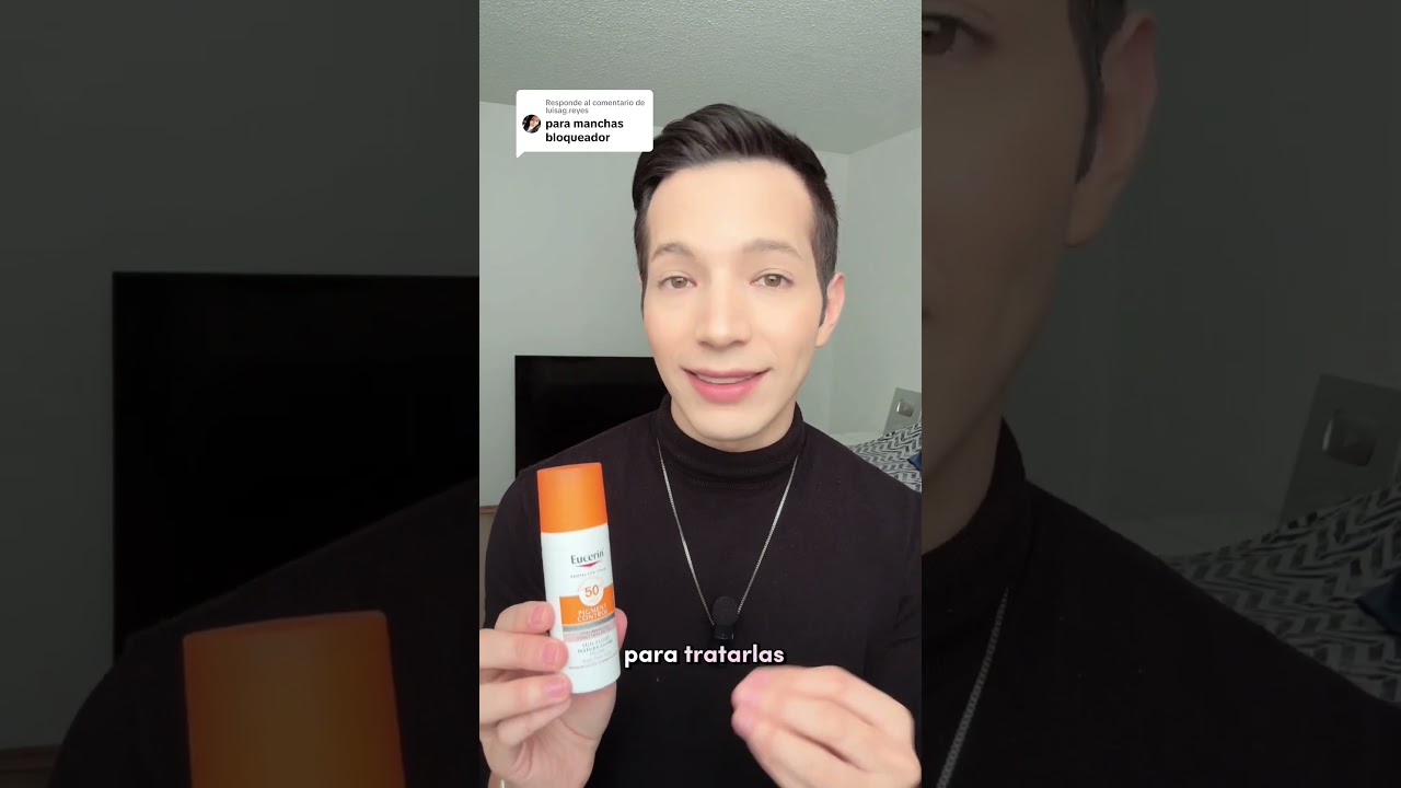 Sunscreen that reduces dark spots and pigment control by Eucerin SPF 50 #skincare