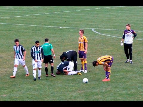 Tiro Federal 0 - 0 Cipolletti: la lesión de Oscar Negri