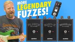Video thumbnail for MORE LEGENDARY FUZZES FROM JHS - Mary-K/Plugin/Berkley & the Volture - Baritone at the end! by 60 Cycle Hum