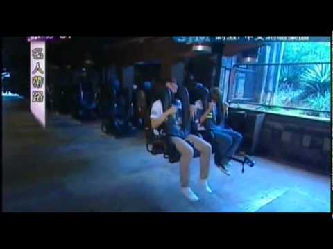 [ENG] 111023 Super Junior M -  Taking Roller Coaster rides @ Celebrity Tour Guides