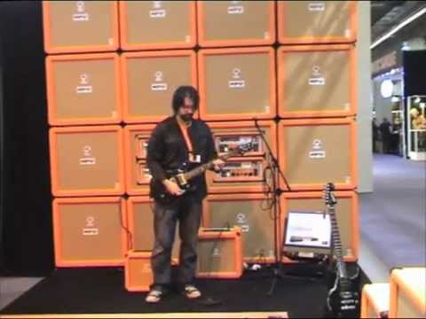 Orange Tiny Terror Combo at Frankfurt Musikmesse 2008 With Rob Chapman