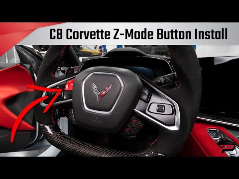 C8 Corvette Z-Mode Button Install - Red or Blue - Paragon Performance