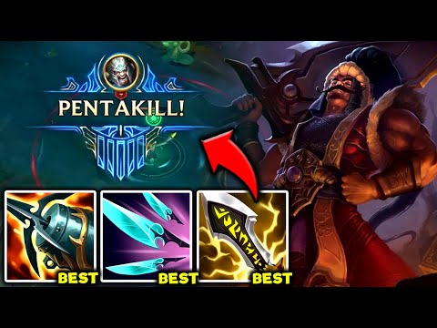TRYNDAMERE TOP IS LITERALLY UNSTOPPABLE (PENTA KILL) - S12 Tryndamere TOP Gameplay Guide
