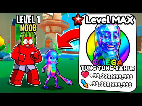 Using OMEGA TUNG TUNG in Brainrot Evolution