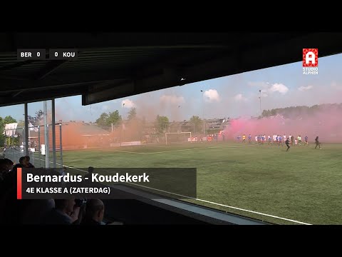 Samenvatting Bernardus - Koudekerk (zaterdag 7 mei)