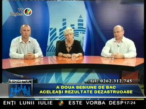 Sighetul de Azi 2 septembrie 2014 - A doua sesiune de BAC, aceleasi rezultate dezastruoase