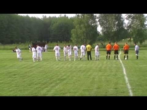 Bramki ze spotkania Sokół Maszkienice - Korona Niedzieliska 1-3 (1-1)