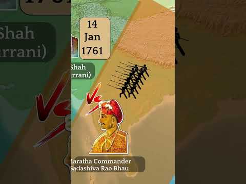 Third Battle of Panipat #shorts #shubhamvashishtha #shortvideo #subscribe #share #history #panipat