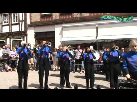 Werraland.net Vor Ort - Eschwege Johannisfest - Platzkonzert auf dem Obermarkt 2011