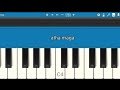 Atha Maga Song Keyboard Notes