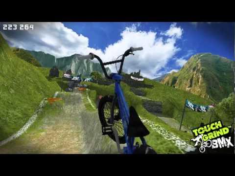 Awsone trick on Touch Grind BMX