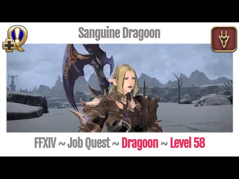 FFXIV Dragoon Level 58 Job Quest ~ Heavensward ~ Sanguine Dragoon