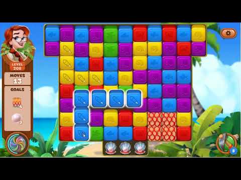 Lost Island Blast Adventure Level 208 - No Boosters