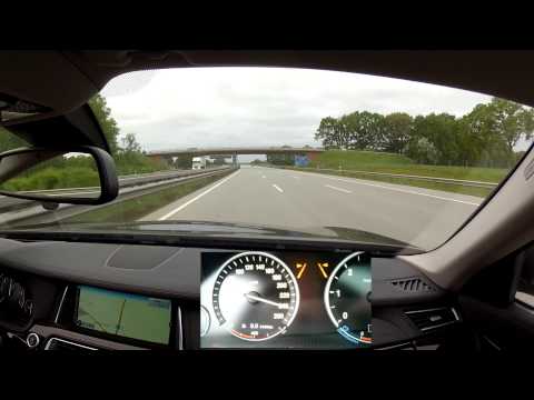 A fast drive on the Autobahn A1 with a BMW 730d, Part 2: From Hamburg to Bremen