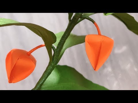 ABC TV | How To Make Chinese Lanterns Plant Paper With Shape Punch - Craft Tutorial