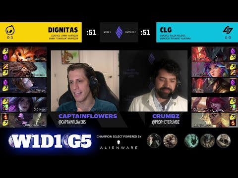 CLG vs Dignitas | Week 1 Day 1 S11 LCS Spring 2021 | DIG vs CLG W1D1