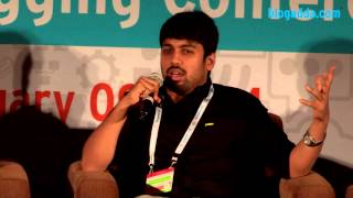 Ekalavya Bhattacharya, Karl Gomes and Vasundhara Das talk at #WIN14 by BlogAdda.com video