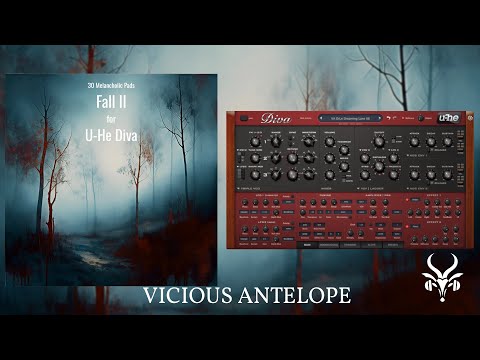 U-He Diva Presets | Fall II - Vicious Antelope Cinematic Ambient Synth Pads