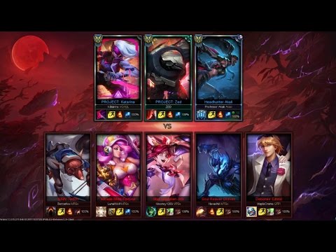 3 Assassins vs 5 ADCs (3v5) - League of Legends