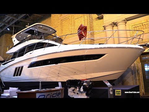 2018 Sea Ray Sundancer 510 Fly Luxury Yacht - Walkaround - 2018 Toronto Boat Show