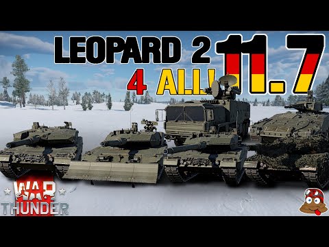Brutales Leopard 2 Deck - mit PSO! - Deutschland 11.7 | War Thunder