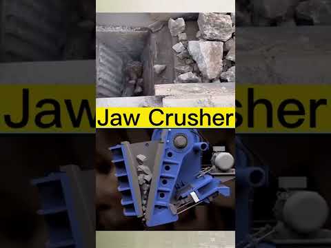 Jaw Crusher Principle #jawcrusher #crusher #constructionequipment