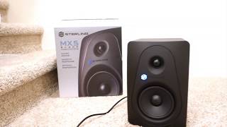 Video thumbnail for Sterling Audio MX5 Blacks Studio Monitor (Unboxing/Review) by DoseReviews