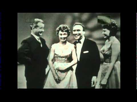 Eurovision 1959 Henk and Teddy Scholten, Pearl Carr and Teddy Johnson - 'Sing little birdie'