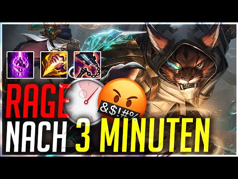Raging Teammates nach 3 Minuten! Ranked KR Rengar Jungle Build Gameplay [League of Legends Deutsch ]