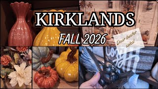 NEW!  KIRKLANDS FALL 2026 / DOOR BUSTER SALES! / SHOP WITH ME!