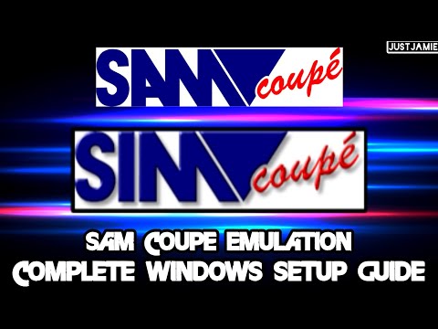 Sim Coupe - Sam Coupé Emulator Setup Guide - Beginner Friendly #samcoupe #simcoupe #emulator