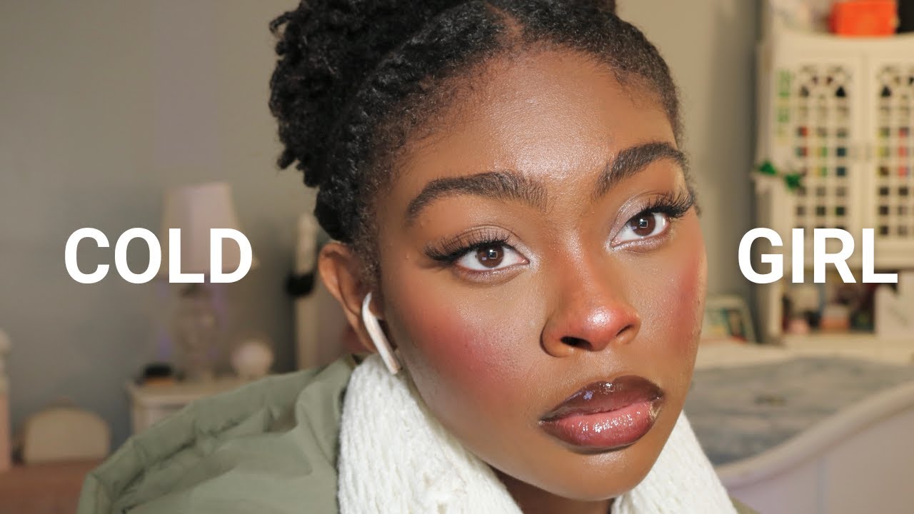 Cold Girl Makeup ˙⛸️⋆.˚ ❄️ Everyday Makeup for Beginners