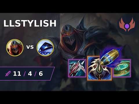 [ LLStylish ] Zed MID vs Xerath | NA MASTER | LOL Season 2024