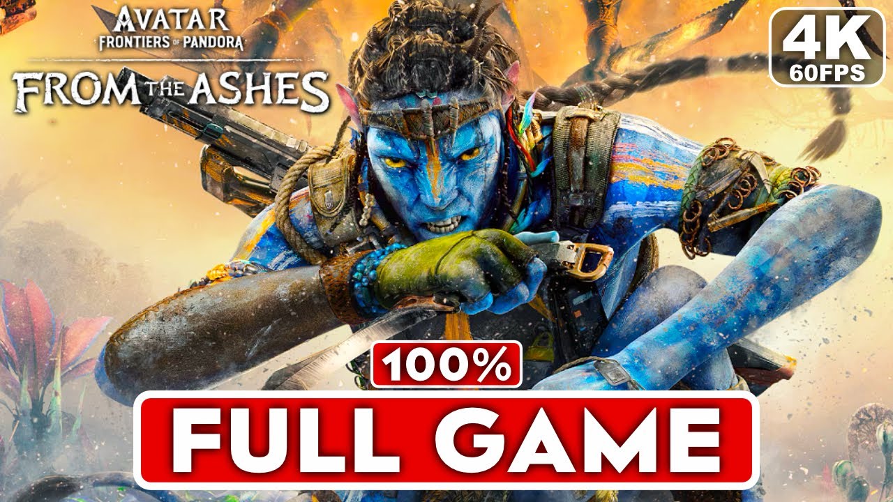 Avatar Frontiers Of Pandora From The Ashes Gameplay Walkthrough FULL GAME 100% [4K 60FPS]