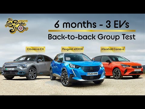 Real world EV review: Peugeot e2008 vs Vauxhall Corsa-e vs Citroen E-C4