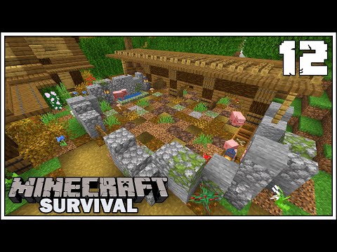Piggy Paradise: EP12 - Minecraft Survival Madness!