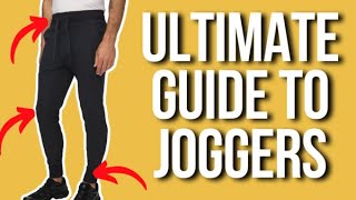 ULTIMATE Guide to Men's Joggers | Mens Fashioner | Ashley We