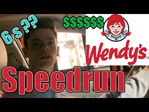 Wendy's Drive-Thru Frosty Speedrun Challenge (+GIVEAWAY)