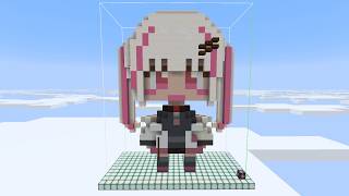 Asumi Sena make in Minecraft