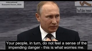 Putin's Warning: Full Speech 2016