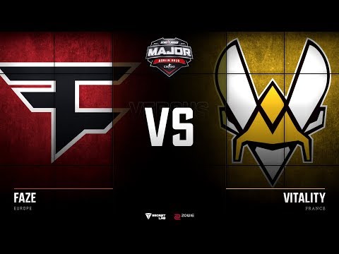 [EN] FaZe vs Vitality | Dust2 | New Legends Stage | StarLadder Major 2019